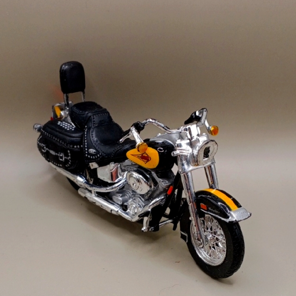 Kids Toy Motorcycle - Black and Yellow